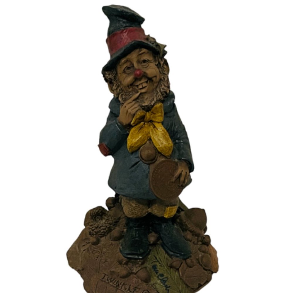 Tom Clark figurine gnome elf SIGNED sculpture Cairn Twinkle Clown Hobo Circus
